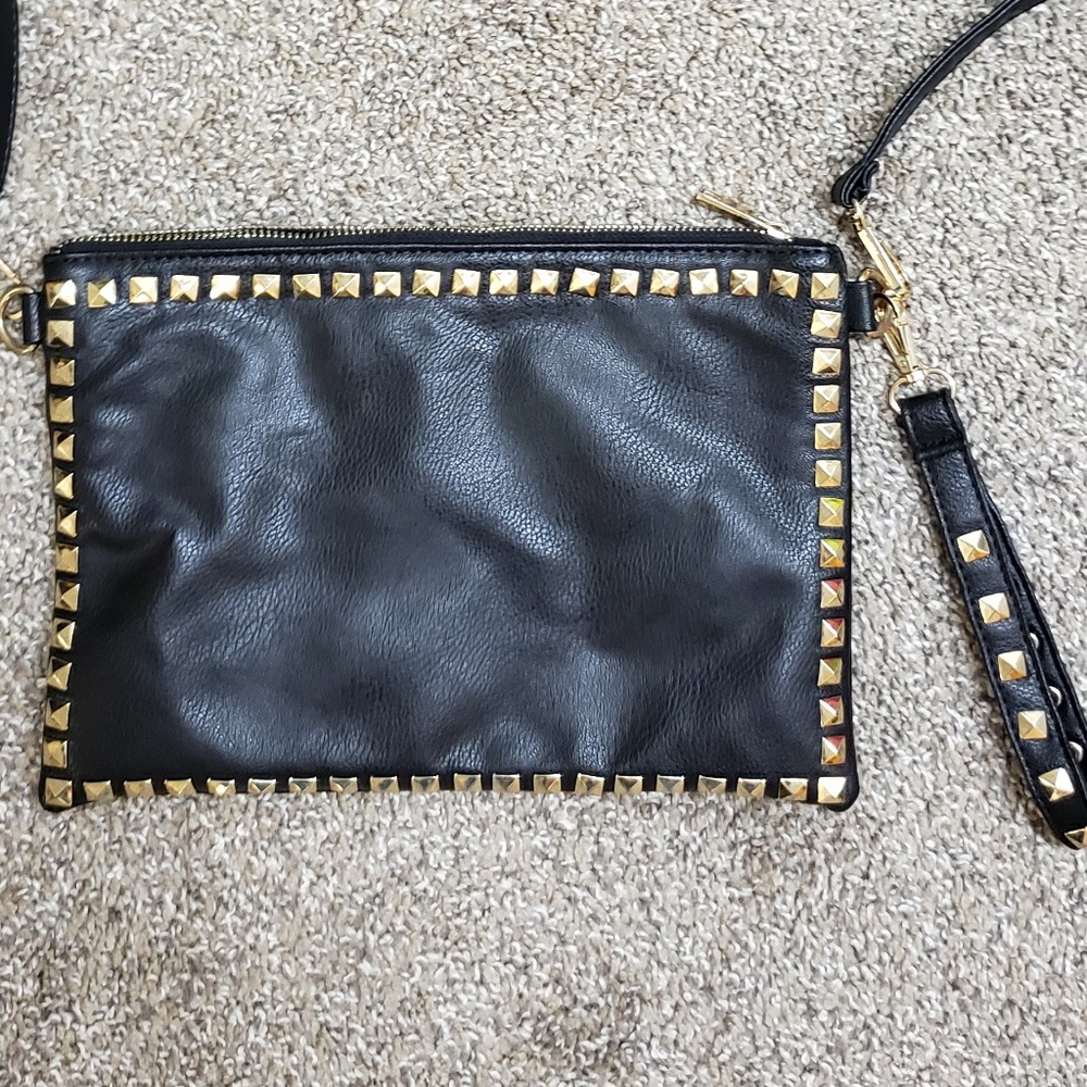 Multi function black handbag - Picture 2 of 6